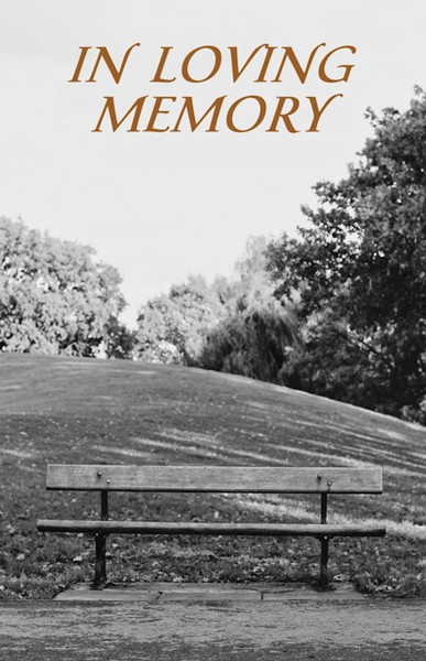 Bulletin-In Loving Memory (Pack Of 100) by Broadman & Holman