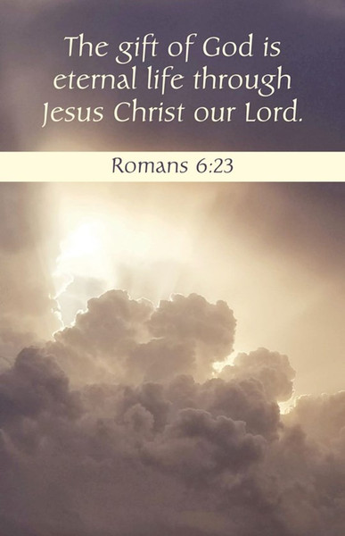 Bulletin-The Gift/The Gift Of God Is Eternal Life... (Pack Of 100) by Broadman & Holman