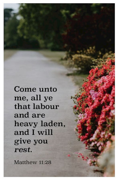 Bulletin-All Ye That Labour/Come Unto Me All Ye That Labour... (Pack Of 100) by Broadman & Holman