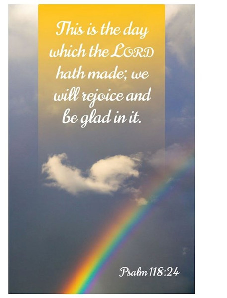 Bulletin-Glad/This Is The Day Which The Lord Hath Made... (Pack Of 100) by Broadman & Holman
