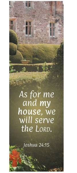 Bookmark-As For Me And My House... (Joshua 24:45) (Pack Of 25) by Broadman & Holman