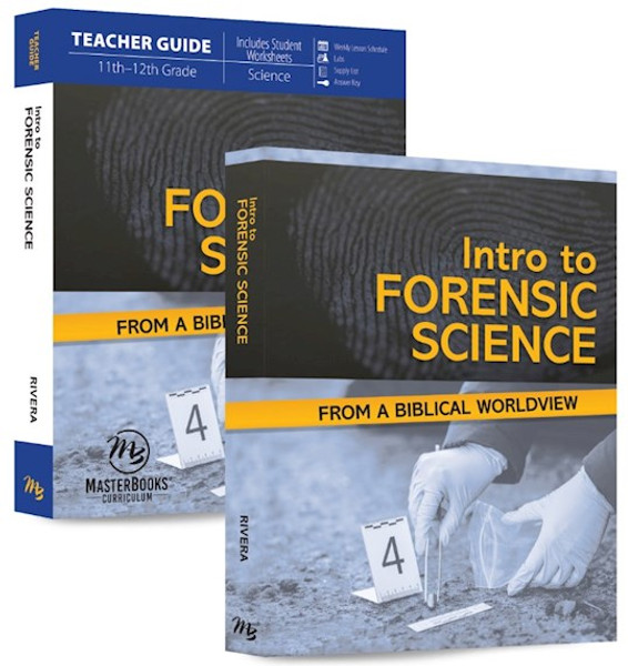 Master Books-Intro To Forensic Science Set (11th - 12th Grade) by Rivera Jennifer