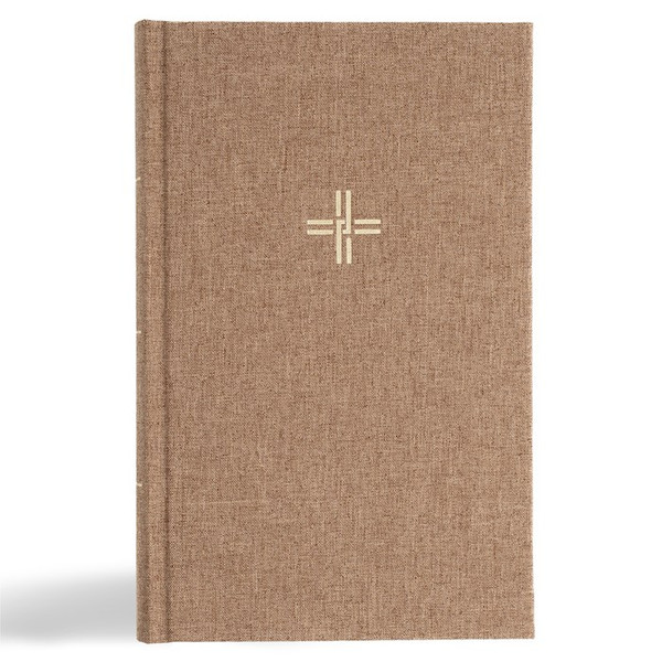 CSB Single-Column Personal Size Reference Bible-Brown Cloth Over Board by CSB Bibles By Holm
