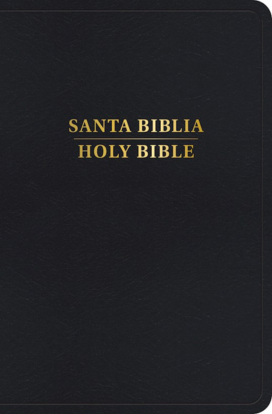 RVR 1960/KJV Biblia Bilingue Tamano Personal (Personal Size Bilingual Bible)-Black Imitation Leather by B&H Espa±ol