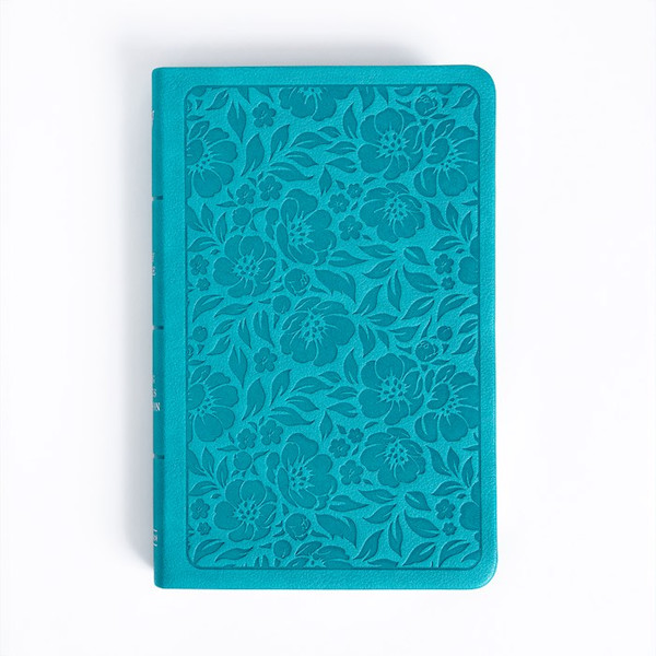 KJV Personal Size Bible-Teal LeatherTouch by Holman Bible
