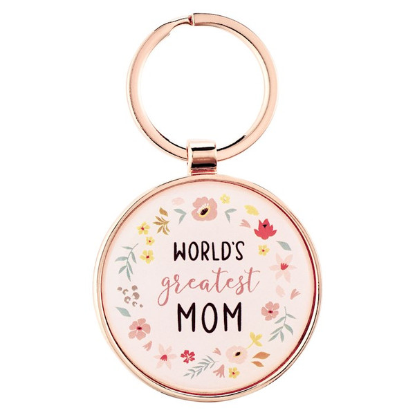 Keychain-World's Greatest Mom by Christian Art Gift