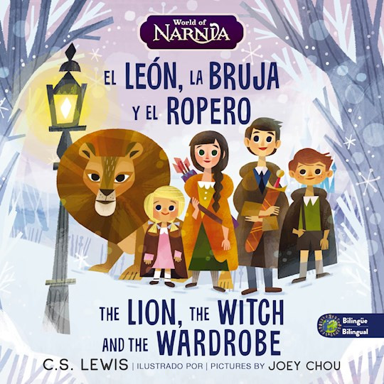 The Lion The Witch And The Wardrobe/El Leon la bruja y el popero Bilingual Board Book by Lewis C S