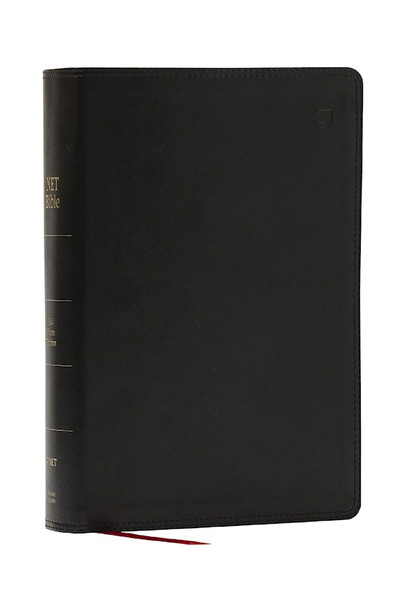 NET Bible Full Notes Edition (Comfort Print)-Black Leathersoft by Nelson Bibles