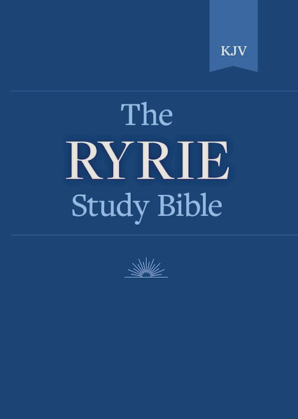 KJV The Ryrie Study Bible-Black Genuine Leather Indexed by Ryrie Charles C