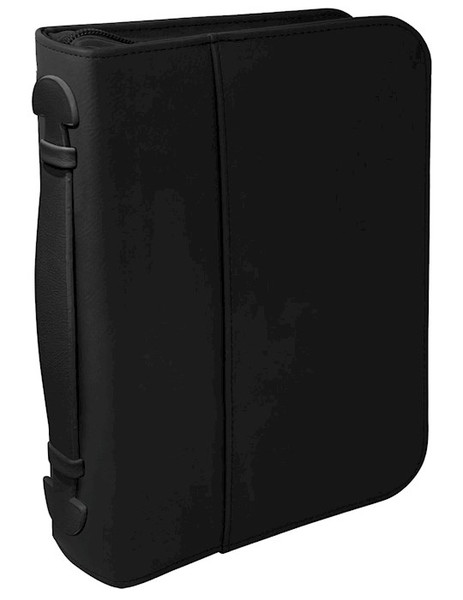 Bible Cover-Classic Faux Leather-Black-XXLarge by White Dove Designs