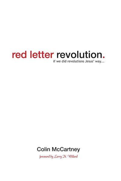 Red Letter Revolution by Mccartney Colin