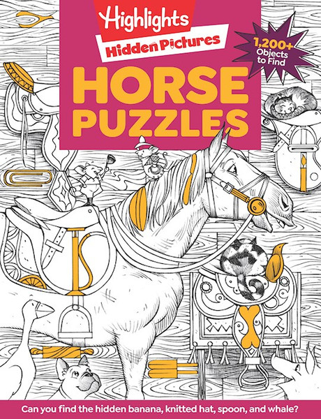 Horse Puzzles (Highlights Hidden Pictures) by Highlights