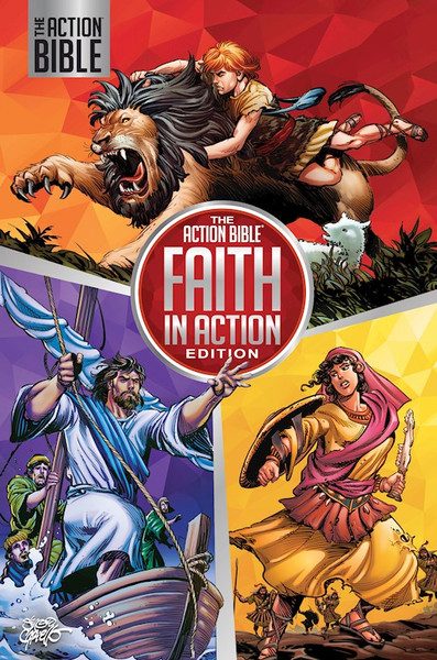 The Action Bible: Faith In Action Edition by Cariello Sergio