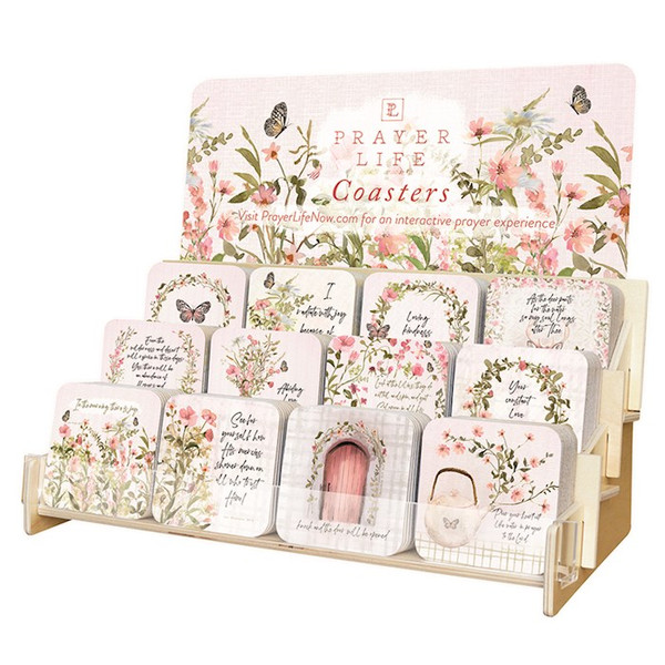 Coaster Collection-Be Still (12 Coasters In 12 Designs) (Display ORD SPY#120359) by Weeks Amylee