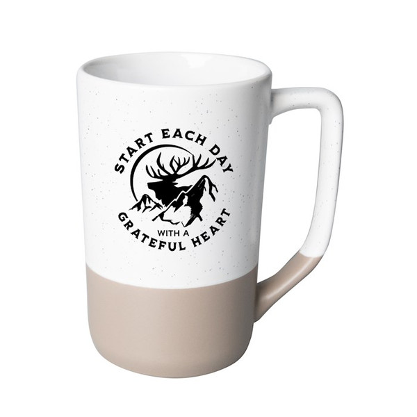 Designer Mugs-Pebble-Start Each Day by Dexsa