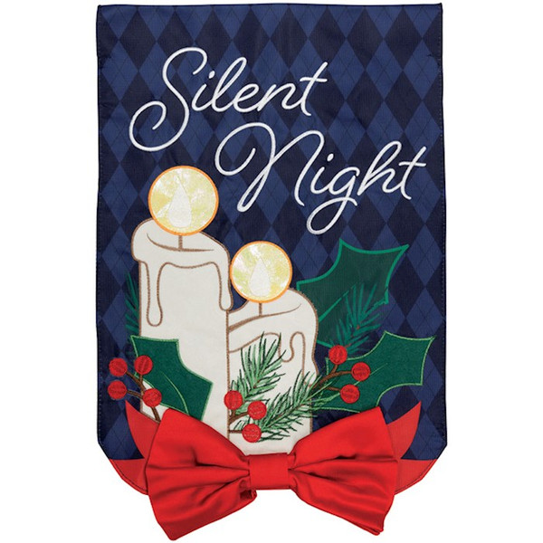 Flag-Garden-Applique-Candles (12.5" x 18") by Christmas