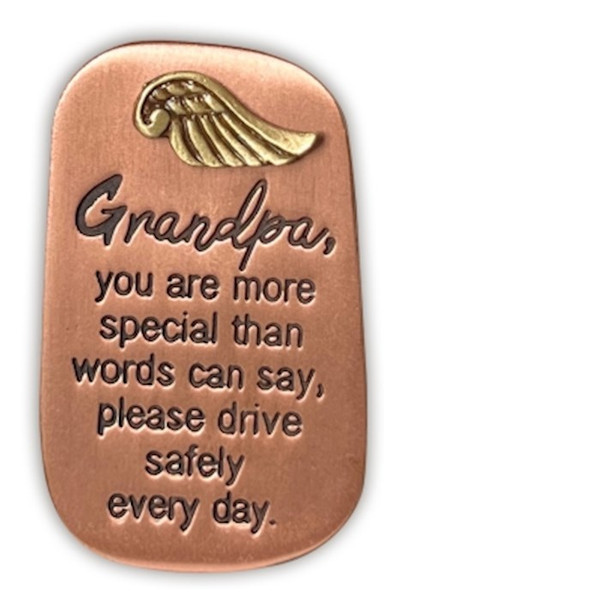 Visor Clip-Grandpa/You Are More Special Than Words Can Say... (Carded) by CA Gift