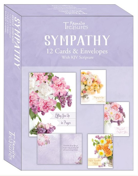 Card-Boxed-Sympathy-Gentle Sympathy (Pack Of 12) by Family Treasures