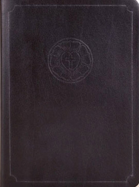 ESV The Lutheran Study Bible/Compact-Black Bonded Leather by Concordia