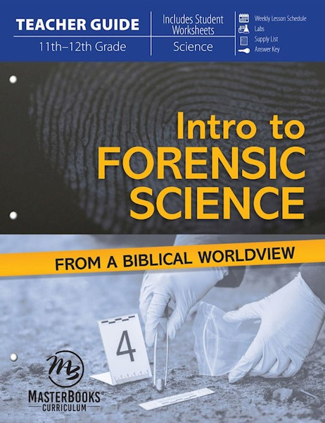 Master Books-Intro To Forensic Science (Teacher Guide) by Rivera Jennifer