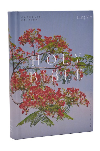 NRSV Catholic Edition Bible (Global Cover Series)-Royal Poinciana Hardcover by Catholic Bible Pre