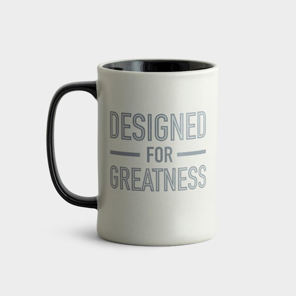Mug-Designed For Greatness (14 Oz) by Dayspring