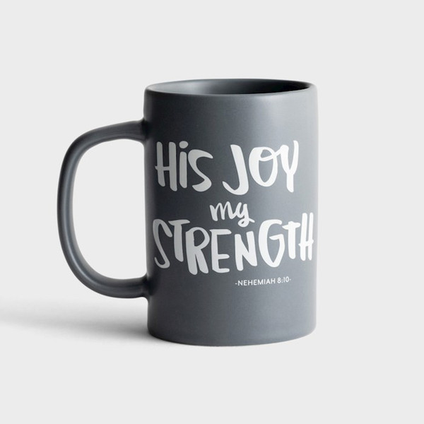 Mug-His Joy (Nehemiah 8:10) (14 Oz) by Dayspring