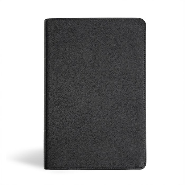 KJV Personal Size Giant Print Bible-Black Genuine Leather Indexed by Holman Bible