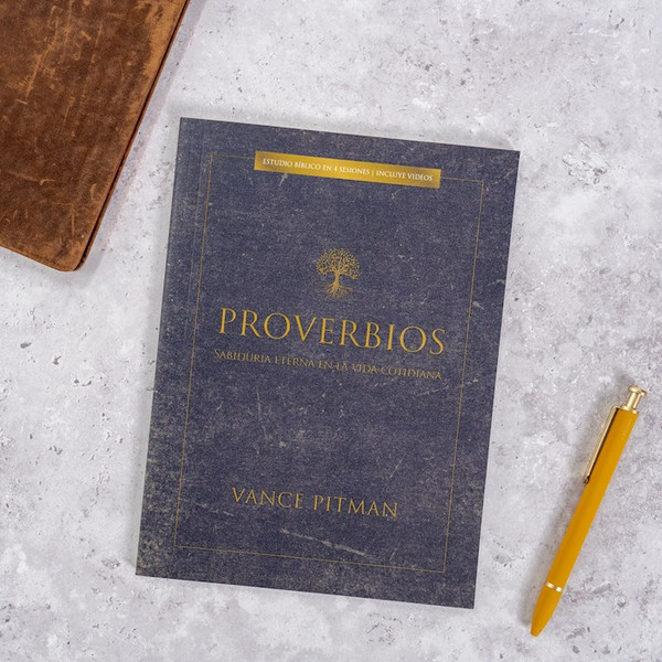 Proverbios - Estudio Biblico (Proverbs Bible Study Book With Video Access) by Pitman Vance