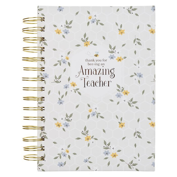 Journal Wirebound-Amazing Teacher by Christian Art Gift