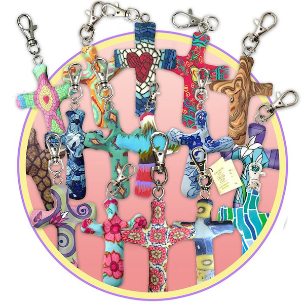 Cross Clip Assortment (3") (20 Piece) by First & Main