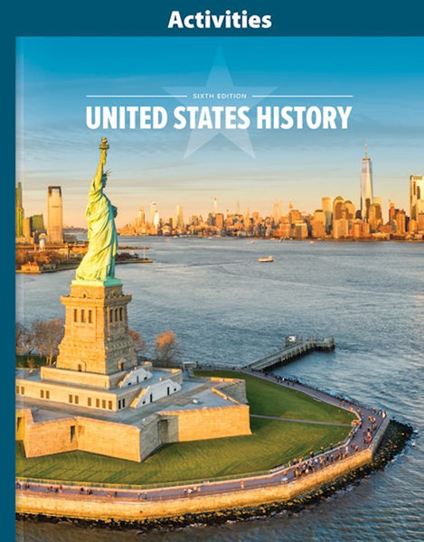 United States History Activities (6th Edition) (#535963) by BJU Press