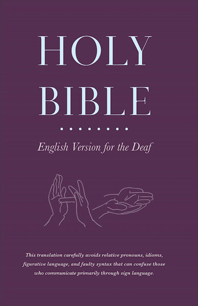 Holy Bible English Version For The Deaf-Softcover by Baker Book
