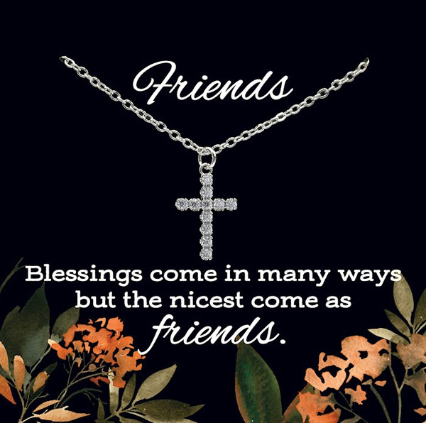 Necklace-Eden Merry-Cross-Friends Cross by Eden Merry
