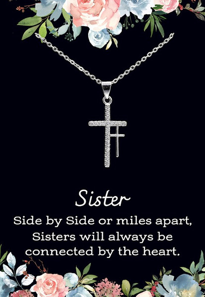 Necklace-Eden Merry-Cross-Sister by Eden Merry