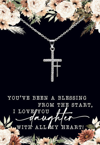 Necklace-Eden Merry-Cross-Daughter You've Been... by Eden Merry