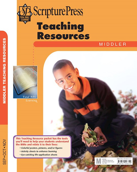 Scripture Press Fall 2025: Middler Teaching Resources (#4041) by Scripture Press