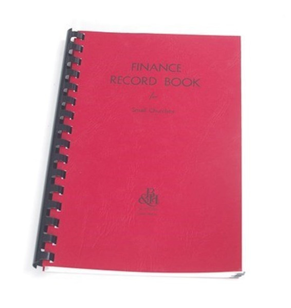Finance-Record Book For Small Churches by Broadman & Holman