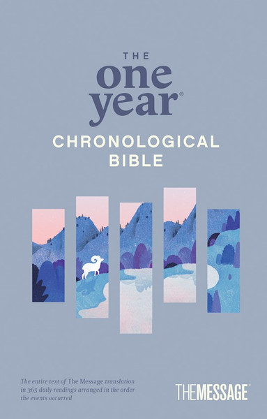 The Message The One Year Chronological Bible-Softcover by Peterson Eugene H