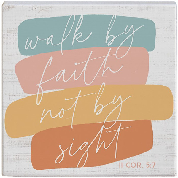 Small Talk Square-Walk By Faith Swashes (5.25" x 5.25") by Sincere Surroundin