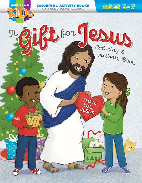 A Gift For Jesus Christmas Coloring & Activity Book (Ages 5-7) by Warner Press Kids