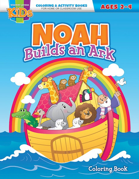 Noah Builds An Ark Coloring & Activity Book (Ages 2-4) by Warner Press Kids