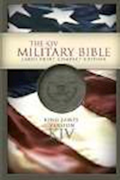 KJV Military Bible Large Print Compact-Green Imitation Leather by Holman Bible