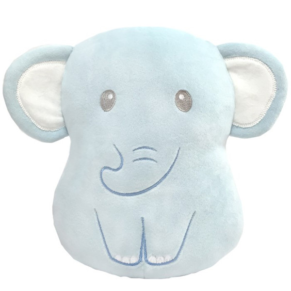 Plush-ElliePuffs-Blue (10" H) by First & Main