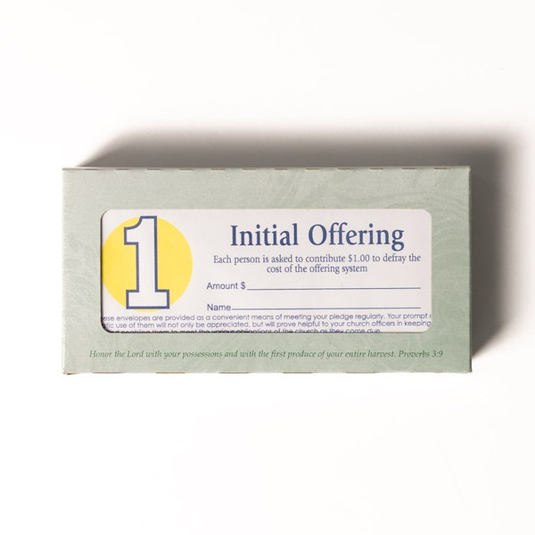 Offering Envelope-My Regular Offering w/Six Point Record System (Bill-Size) (Pack Of 53) by Broadman & Holman