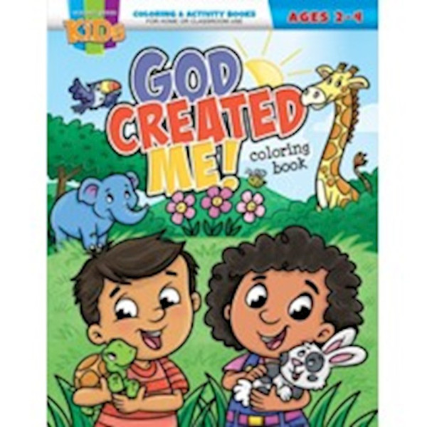 God Created Me! Coloring Activity Book (Ages 2-4) by Warner Press Kids