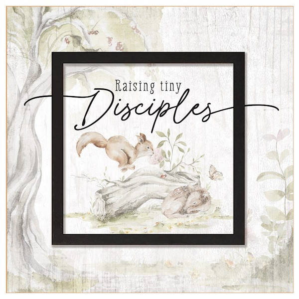 Plaque-Layered Grace-Raising Tiny Disciples (6 x 6) by Dexsa