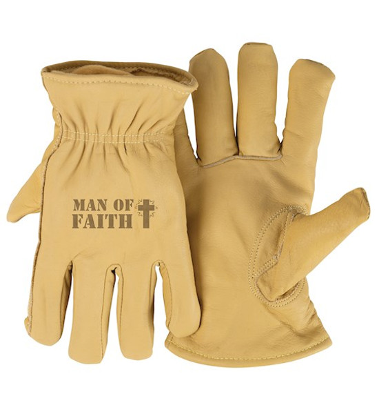 Gloves-3M Thinsulate-Man Of Faith-Tan (Medium) by Dexsa