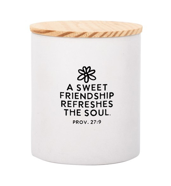 Canister-A Sweet Friendship W/ Lid by Dexsa