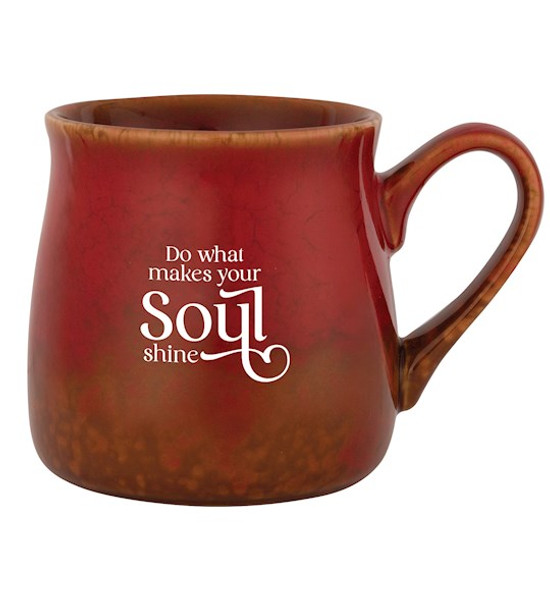 Designer Mugs-Reactive-Do What Makes Your Soul Shine (16 Oz) by Dexsa